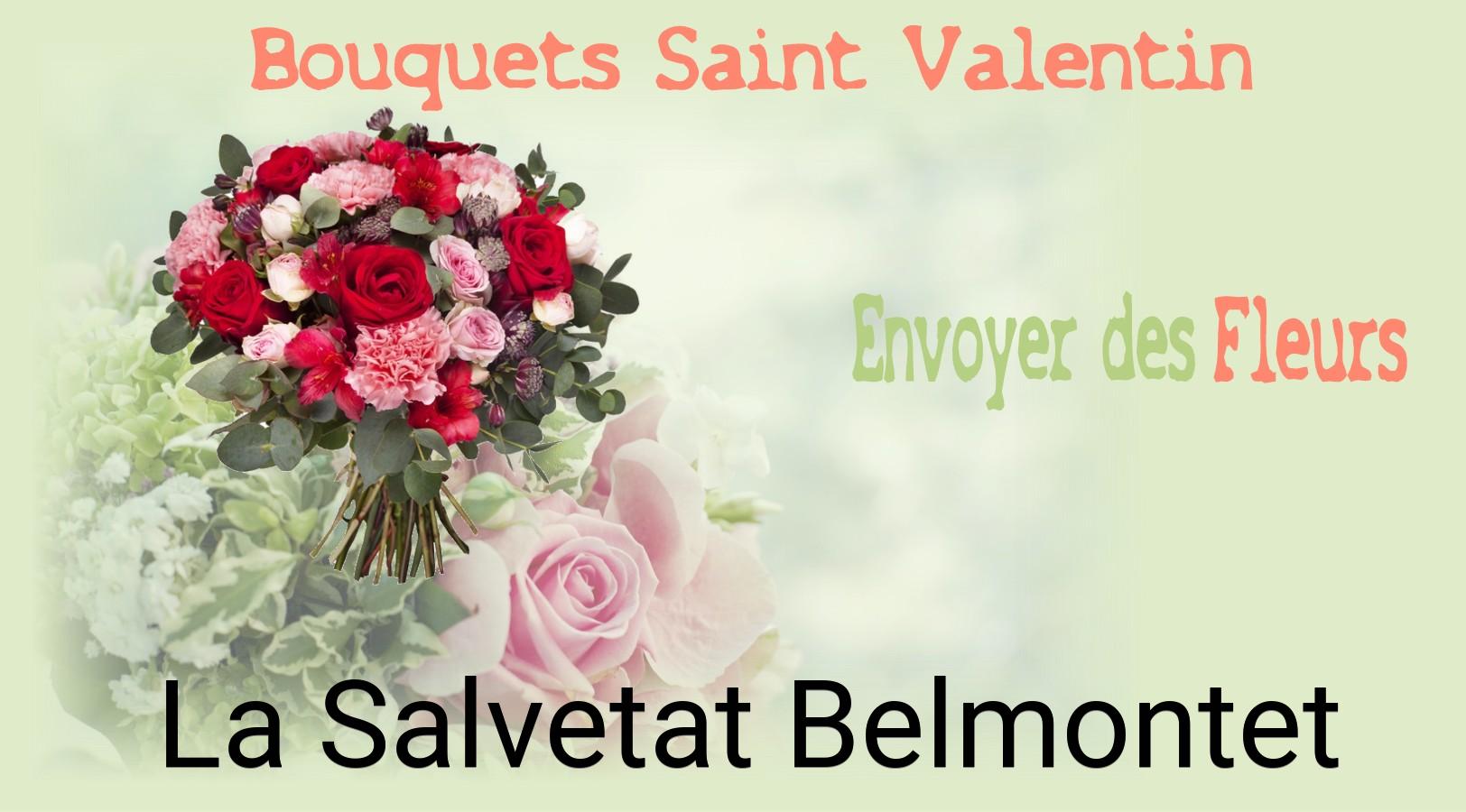 Roses de Saint-Valentin livrées à La Salvetat-Belmontet
